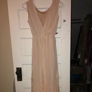 Light pink dress